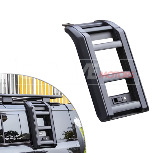 Landrover Defender Side Ladder Black Color