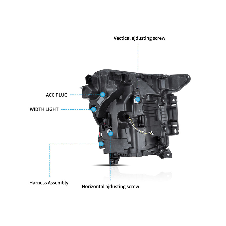 2021-2024 ford f150 LED headlights