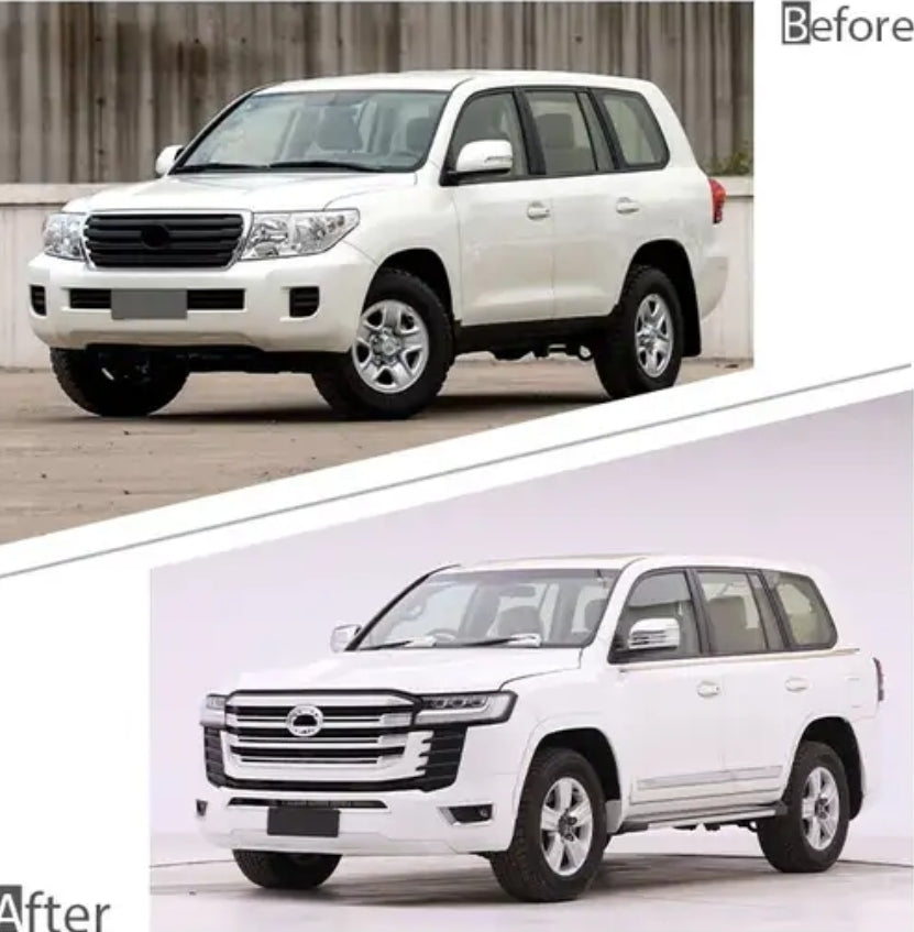 Toyota landcruiser lc200 upgrade to lc300 bodykit