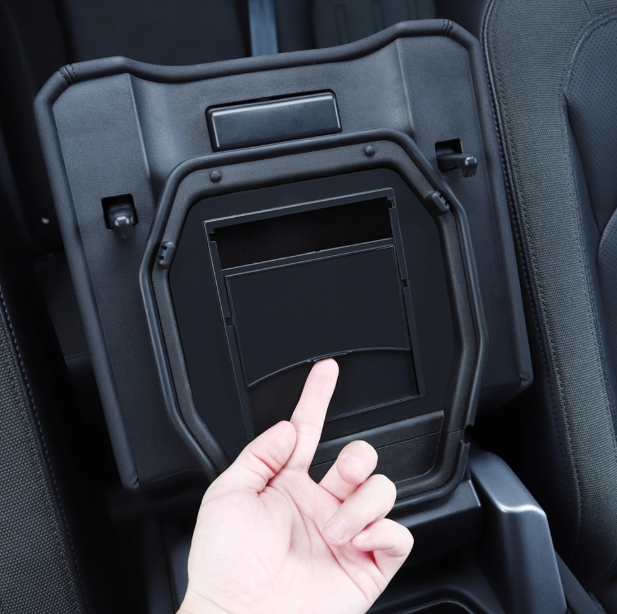 Hidden Pocket Under Arm Rest For Landrover Defender
