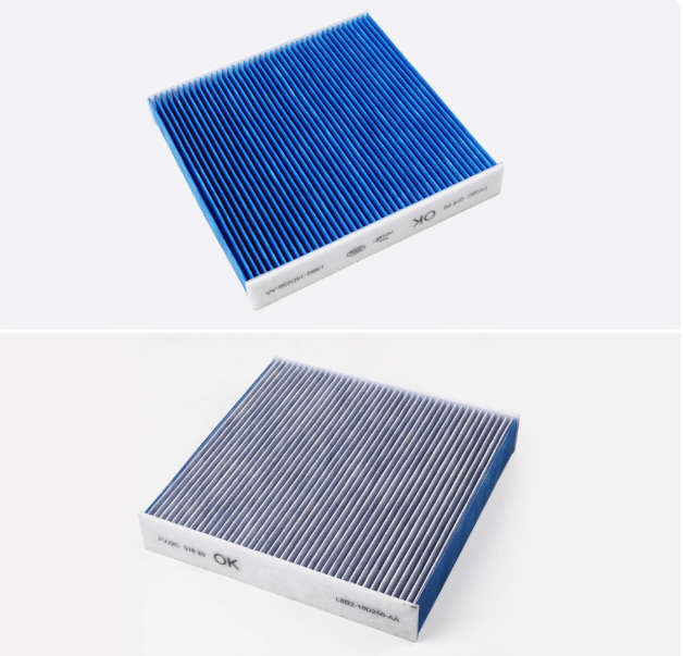 A/C Filter Double sided activated carbon for landrover defender