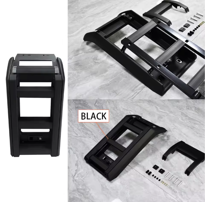 Landrover Defender Side Ladder Black Color