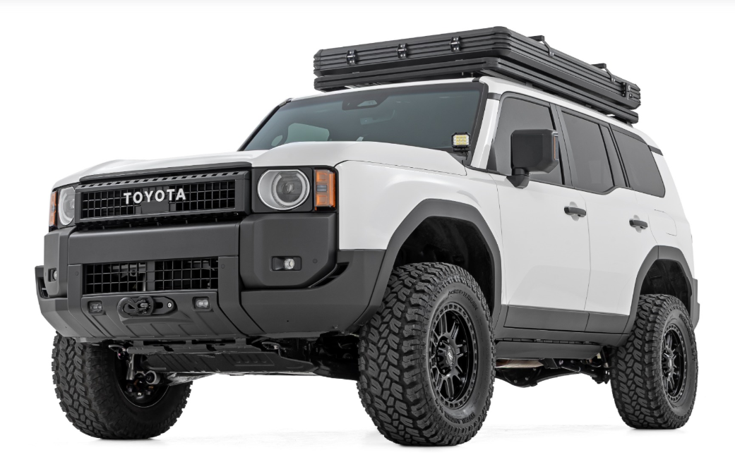 Hidden Winch Mount With LED Fog Lights