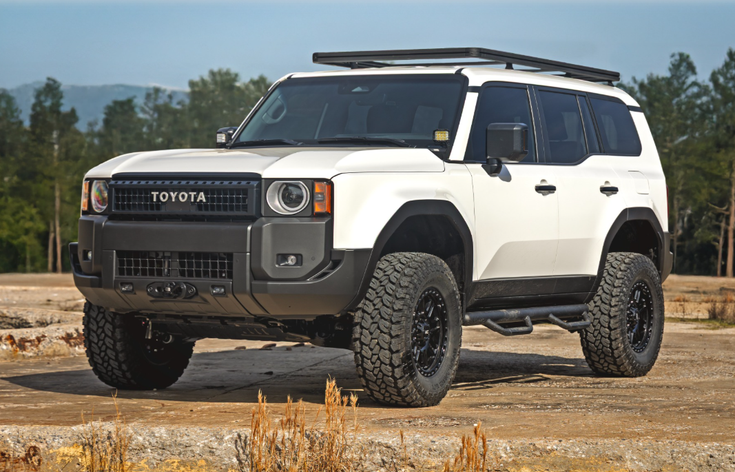 Hidden Winch Mount With LED Fog Lights