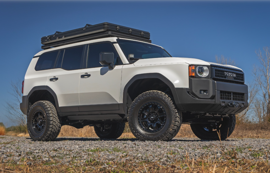 Hidden Winch Mount With LED Fog Lights