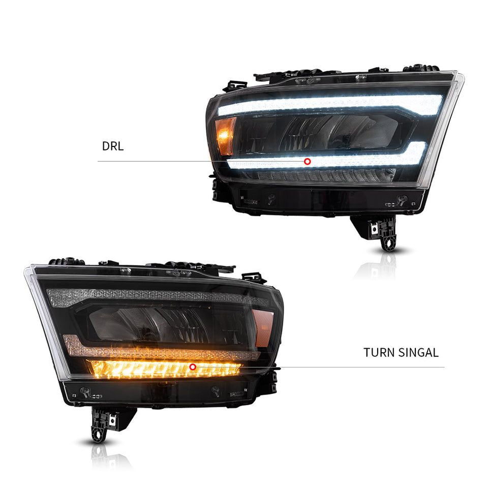 Ram 1500 2019-2024 LED headlights