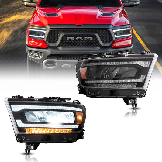 Ram 1500 2019-2024 LED headlights